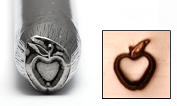 Metal Stamping Tools Apple Metal Design Stamp